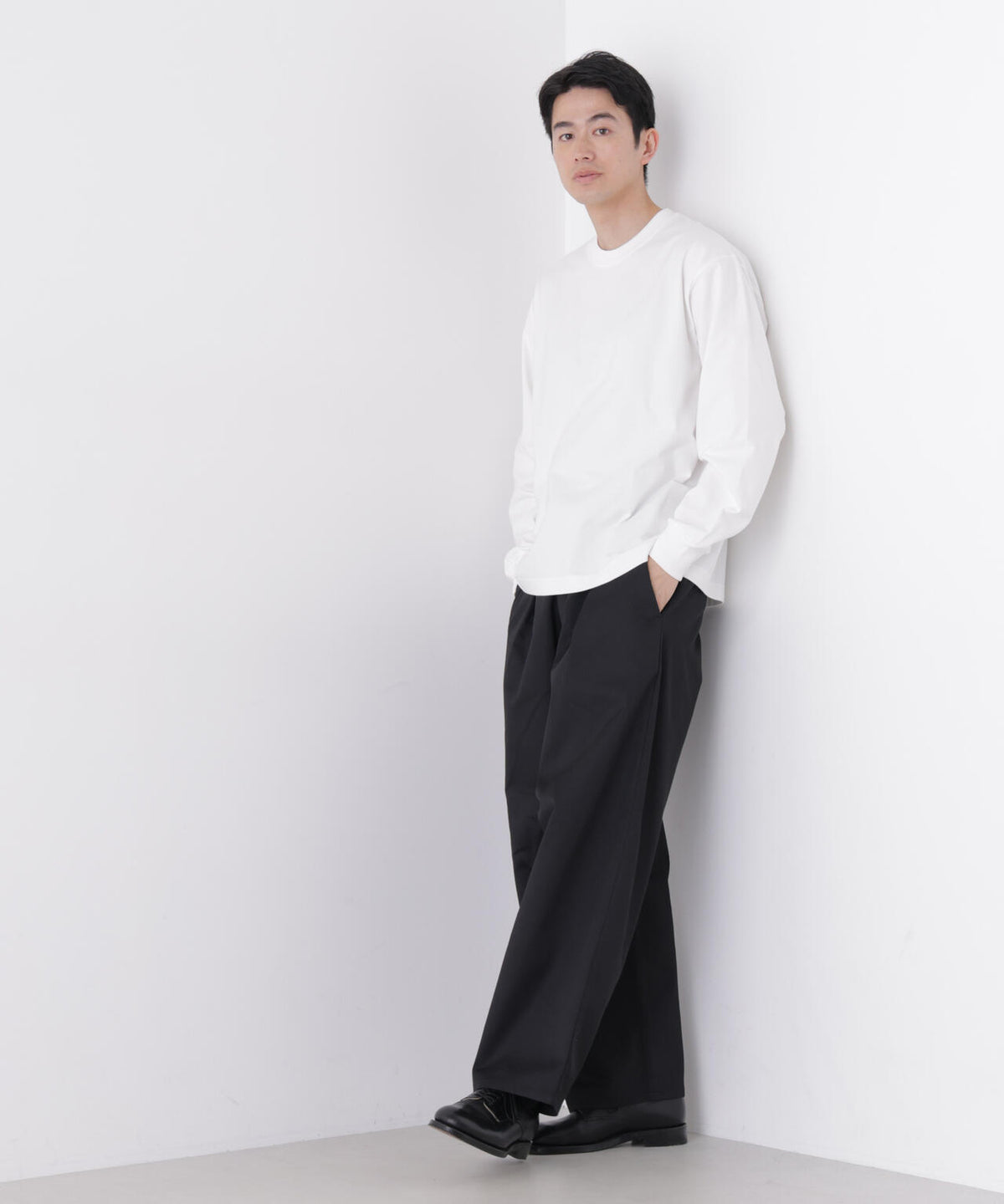 8ozビッグシルエットTシャツ 長袖
