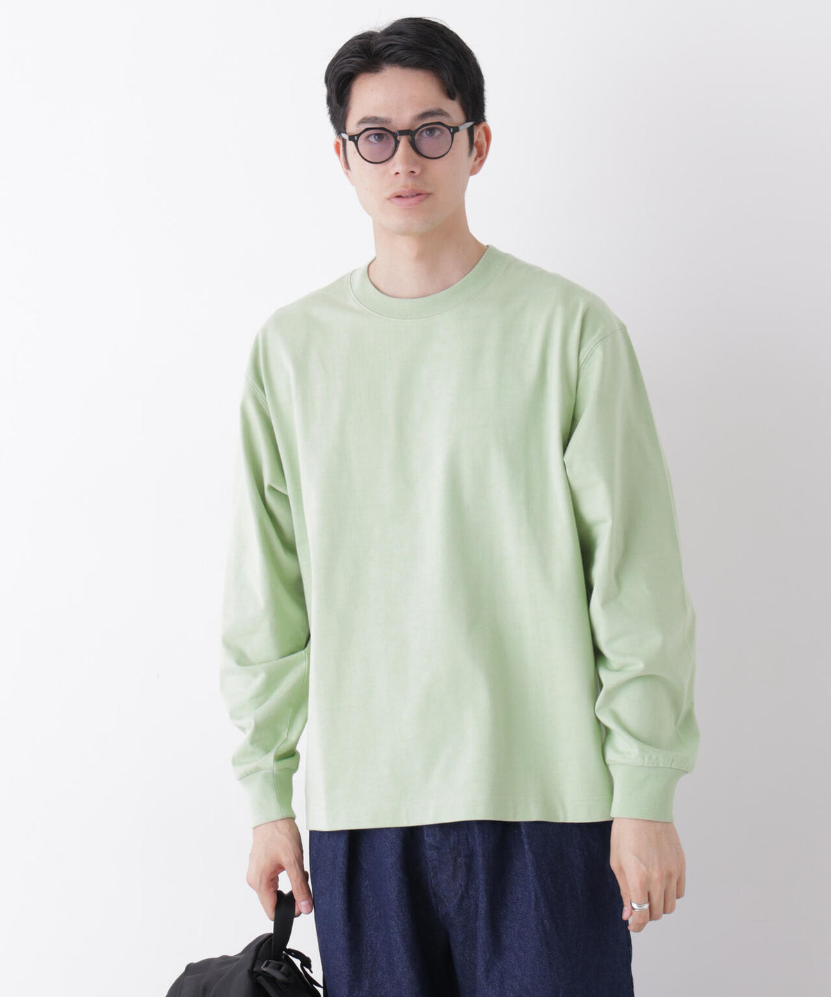 8ozビッグシルエットTシャツ 長袖