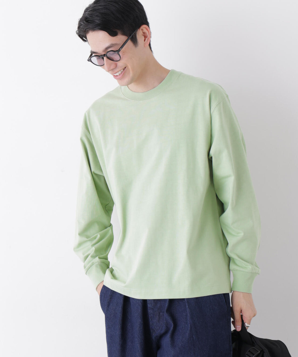 8ozビッグシルエットTシャツ 長袖