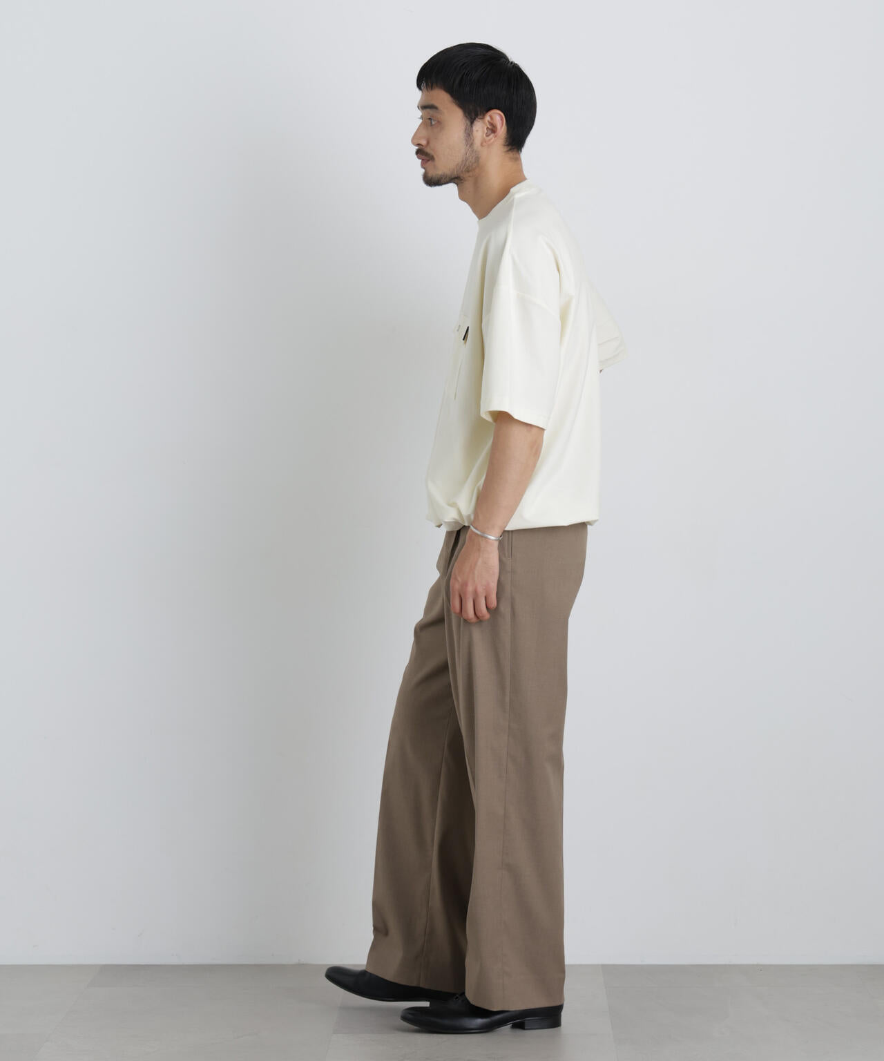 リングドットポケットTシャツ半袖