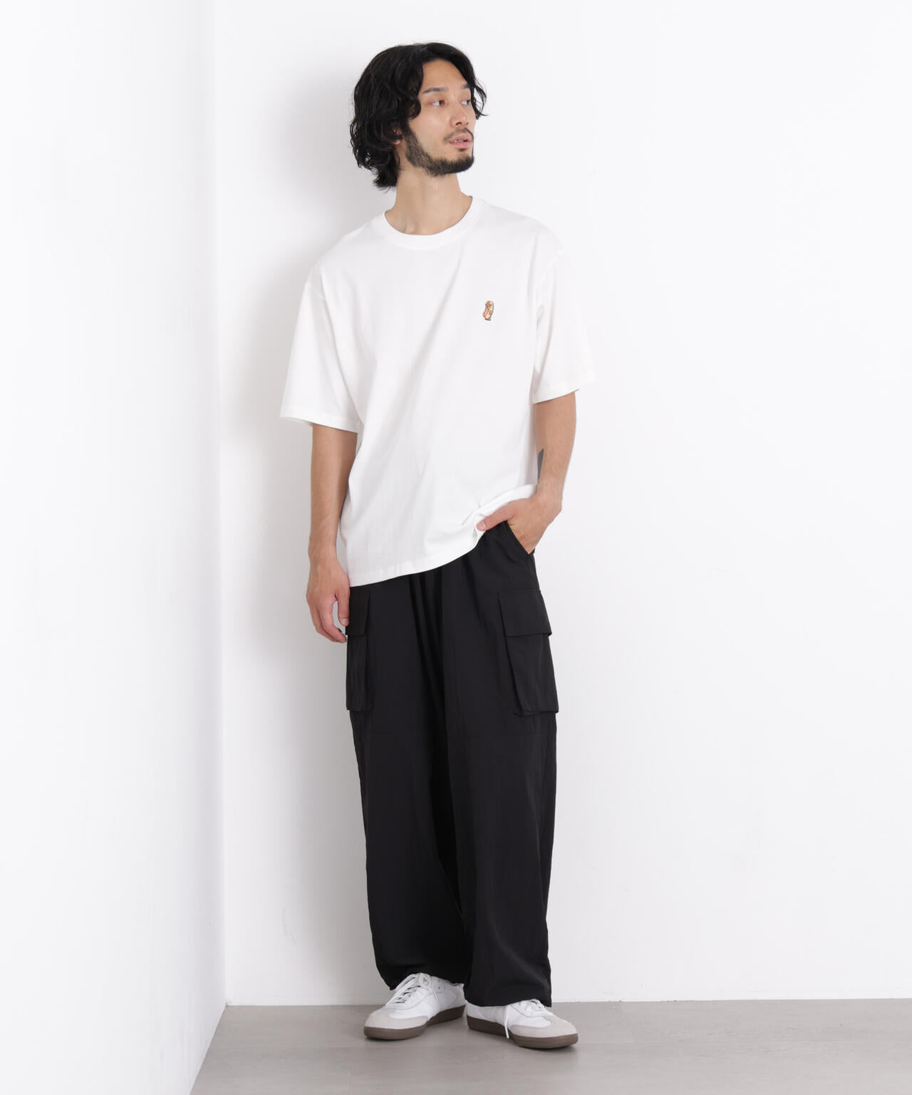 ナノベアTシャツ 半袖 フードスタンド