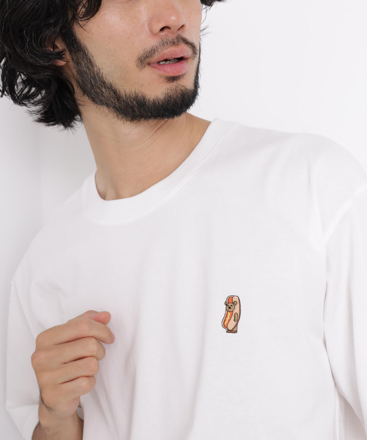 ナノベアTシャツ 半袖 フードスタンド