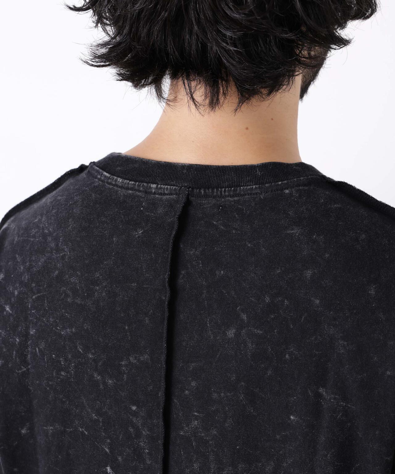 ワンポイントピグメントTシャツ 半袖