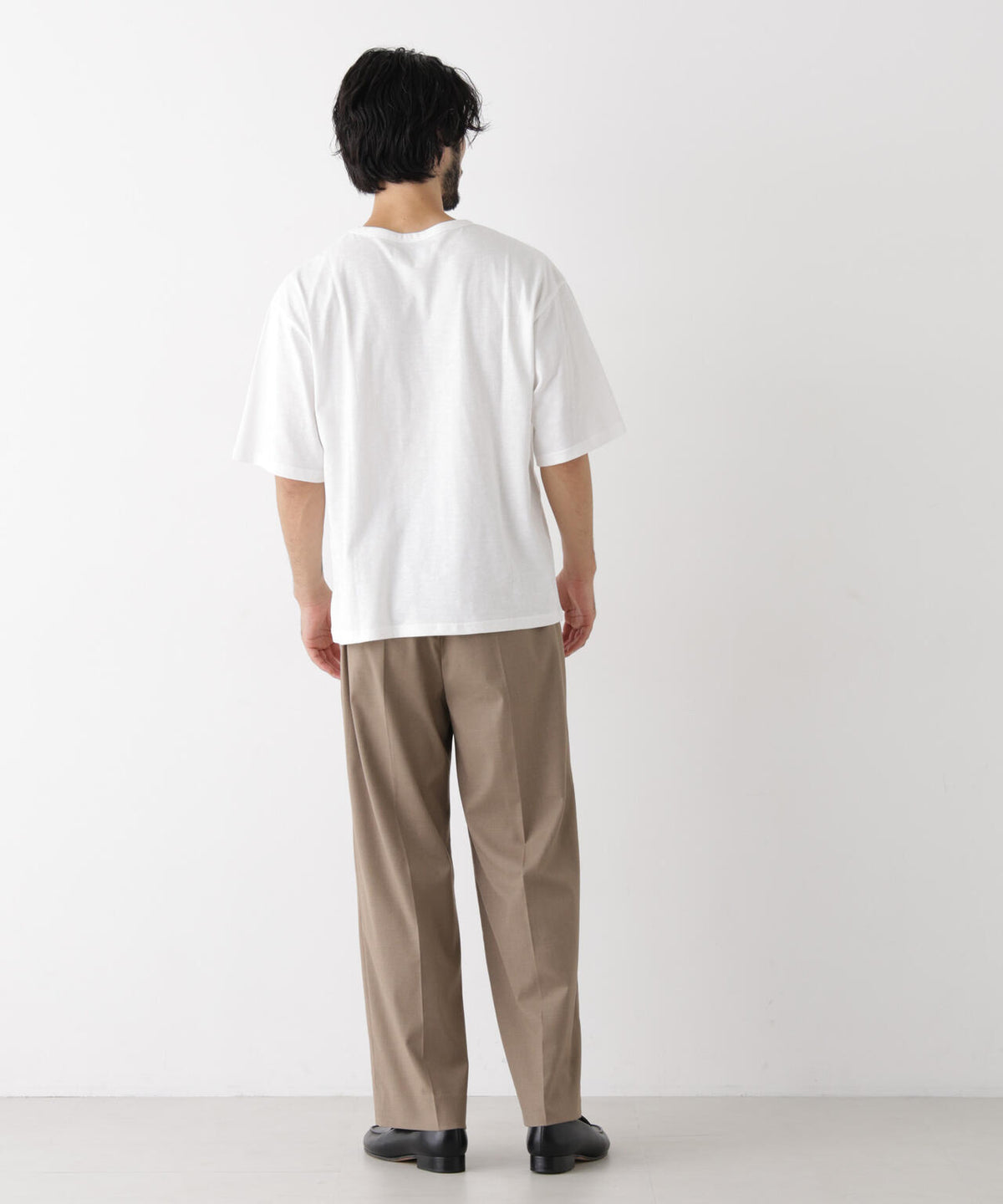 スラブワイドTシャツ 半袖