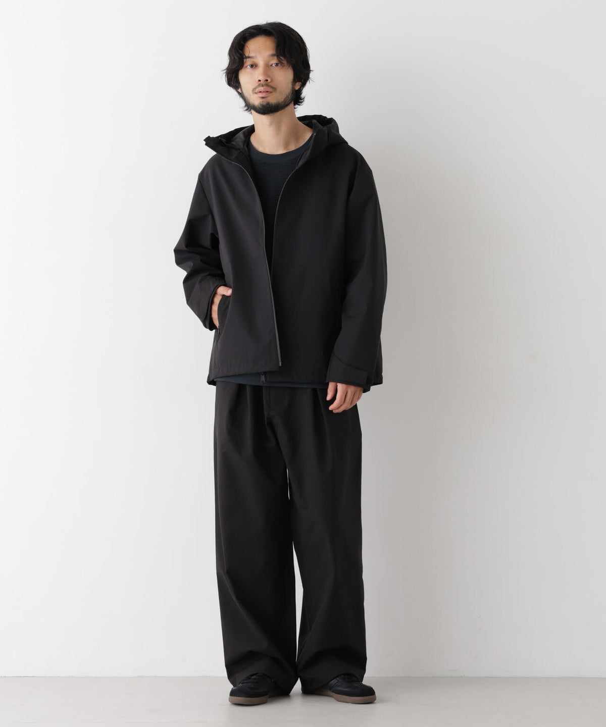 3レイヤー インタックワイドパンツ（セットアップ可）