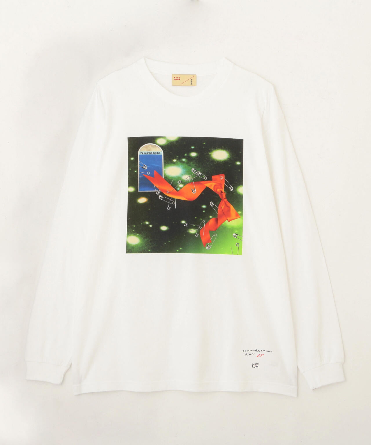 「とんだ林蘭×ＮＡＮＯ　ｕｎｉｖｅｒｓｅ」　ロングＴシャツ