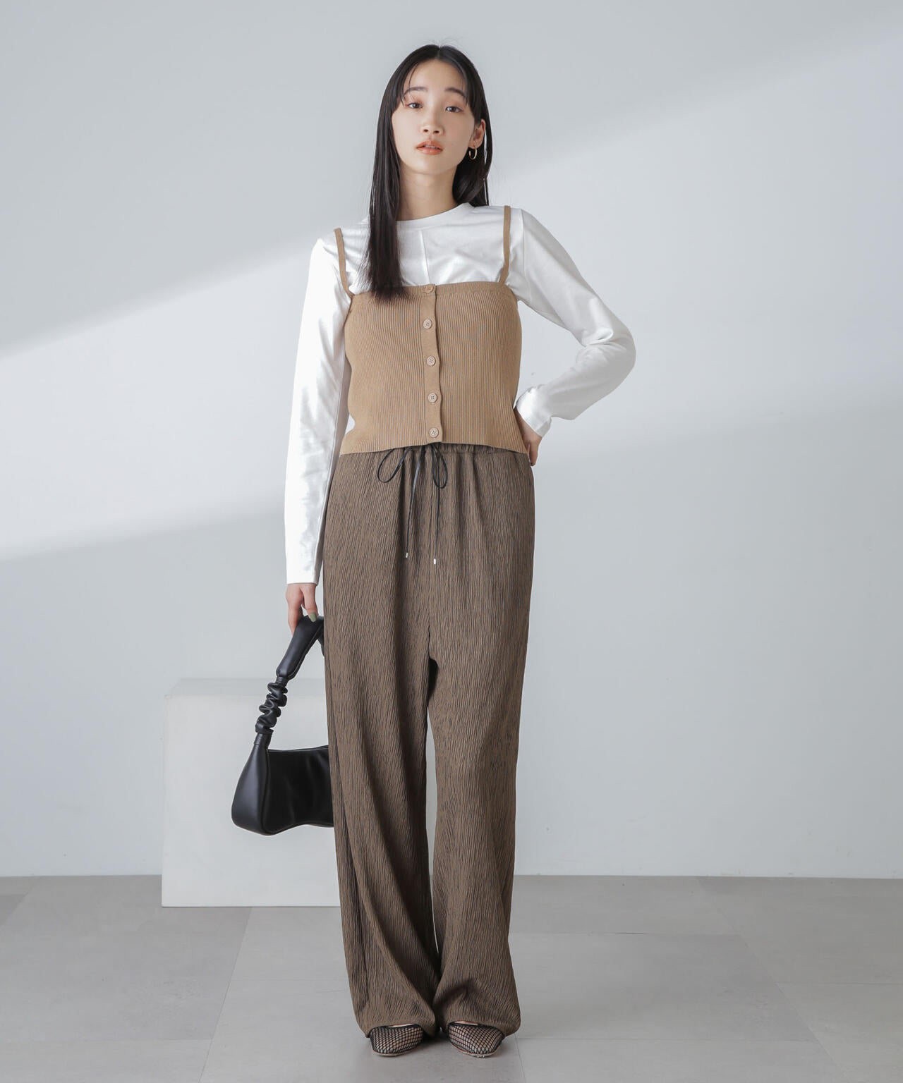 3WAYニットビスチェセットTee