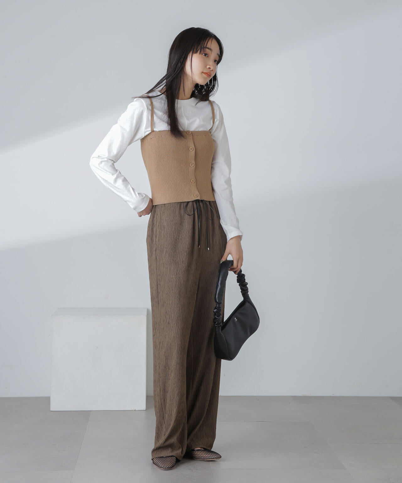 3WAYニットビスチェセットTee