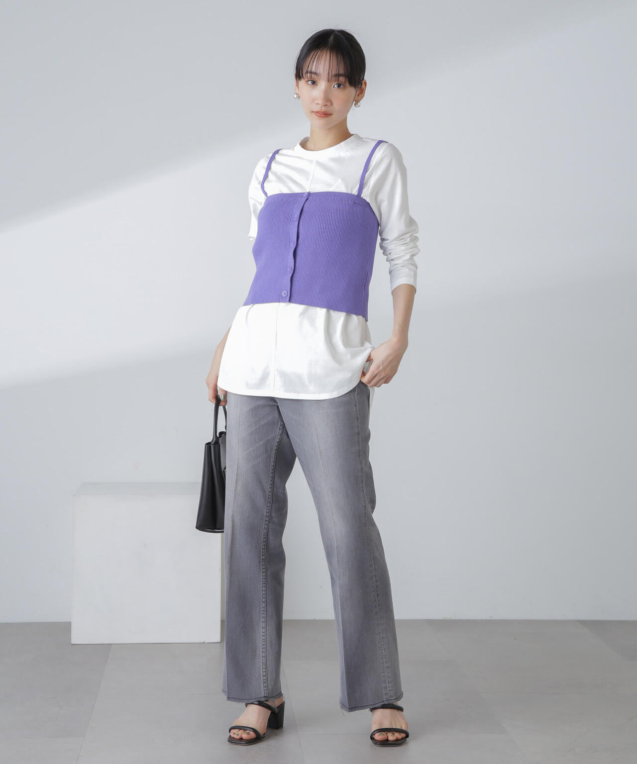 3WAYニットビスチェセットTee