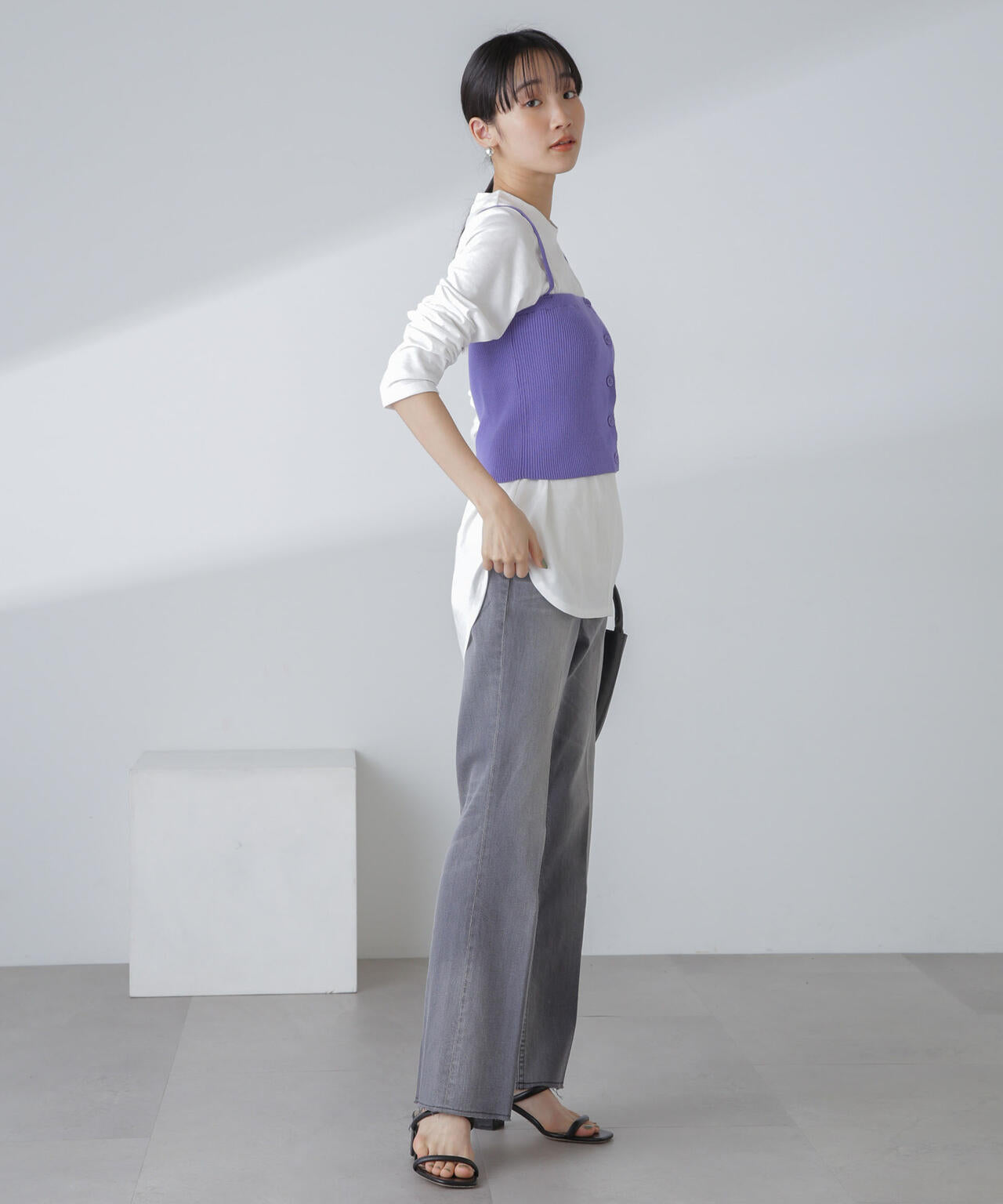 3WAYニットビスチェセットTee