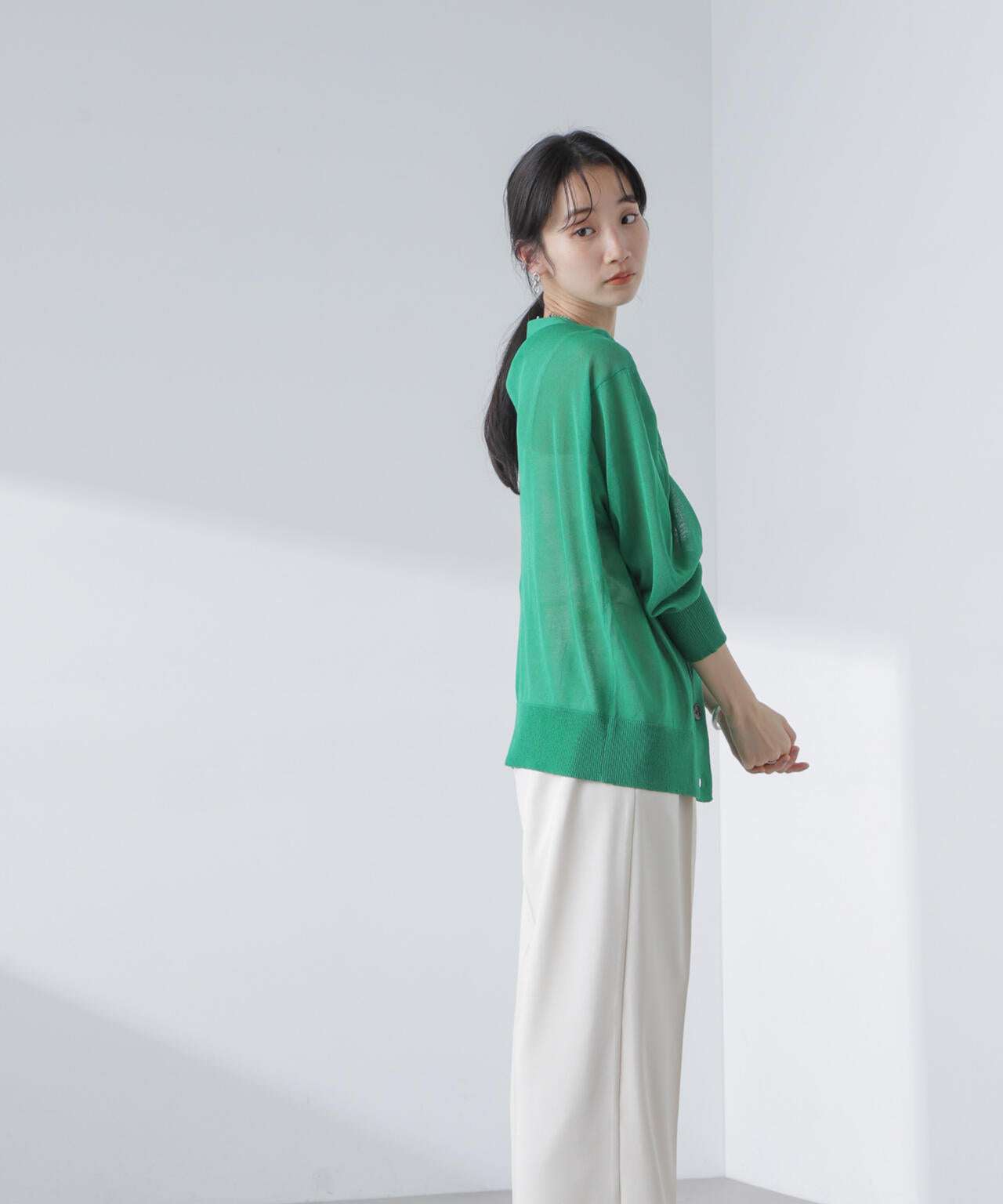PENNEYS/PENNEYS別注TheFOXシアーカーディガン