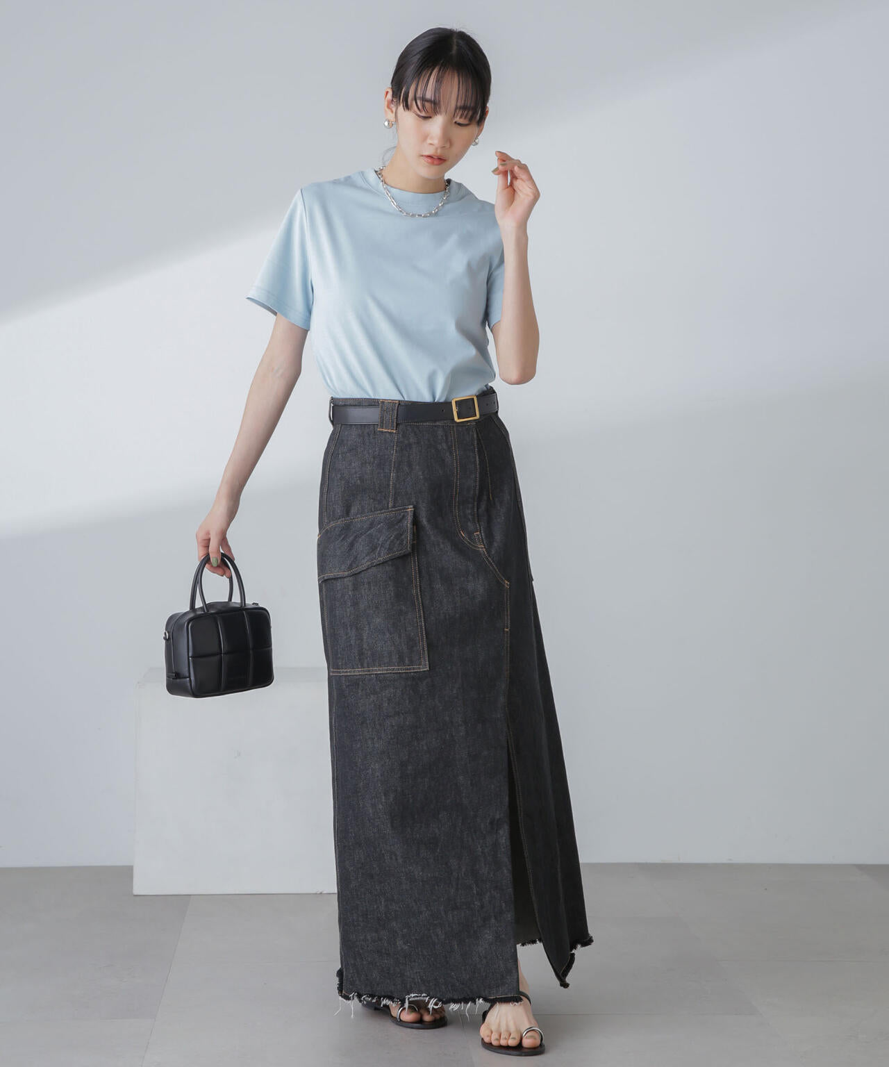 汗染み防止加工接触冷感半袖Tシャツ