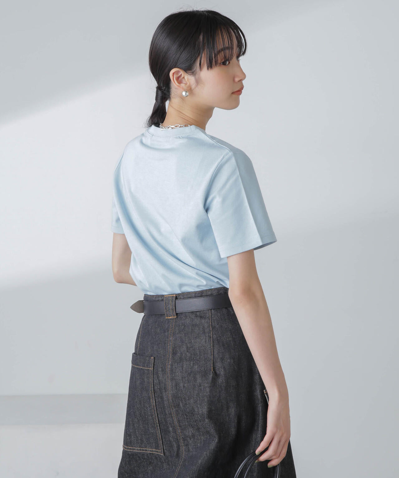 汗染み防止加工接触冷感半袖Tシャツ