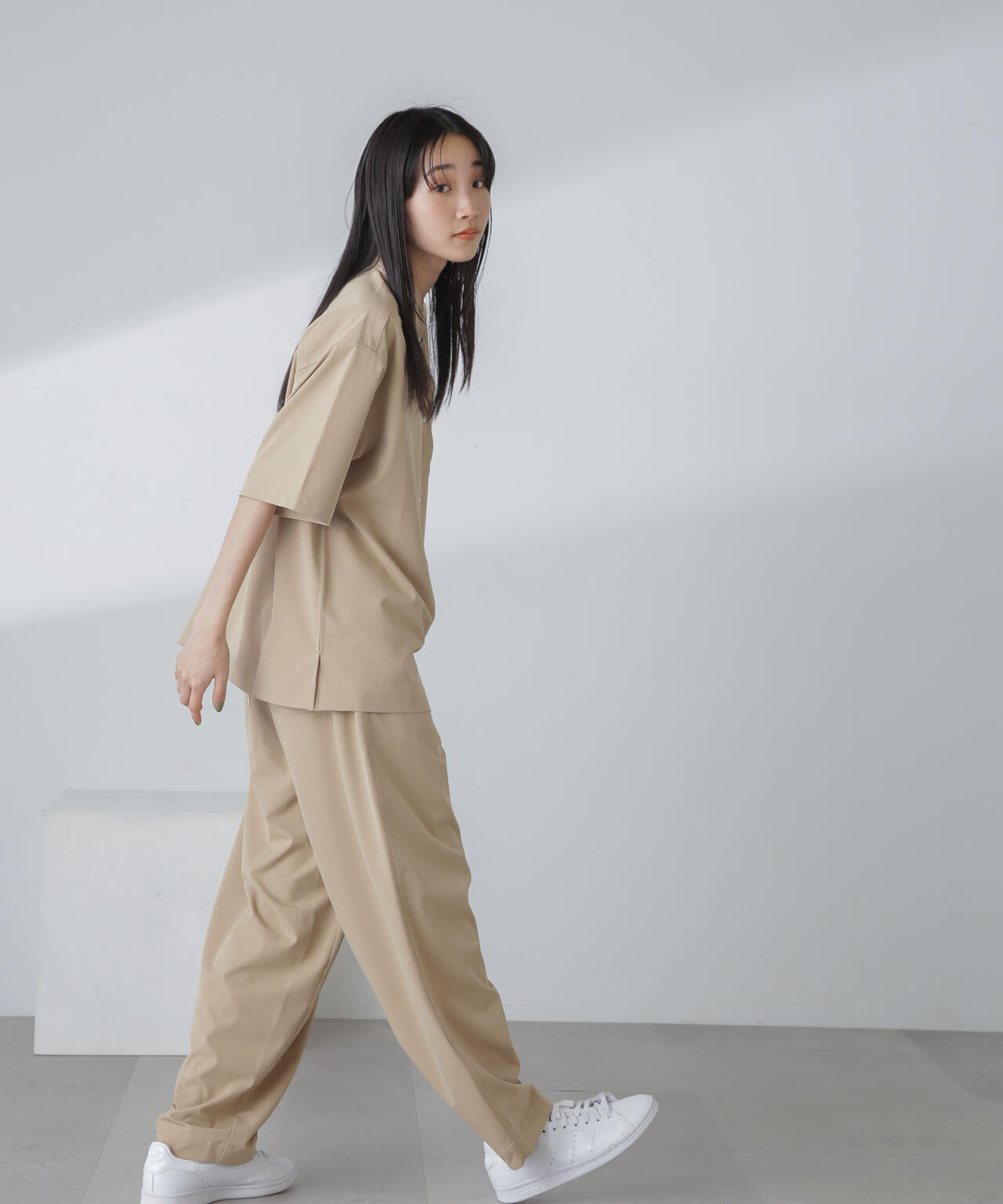 ストレートパンツ 多機能軽量ストレッチ－SHELTECH(セットアップ可)