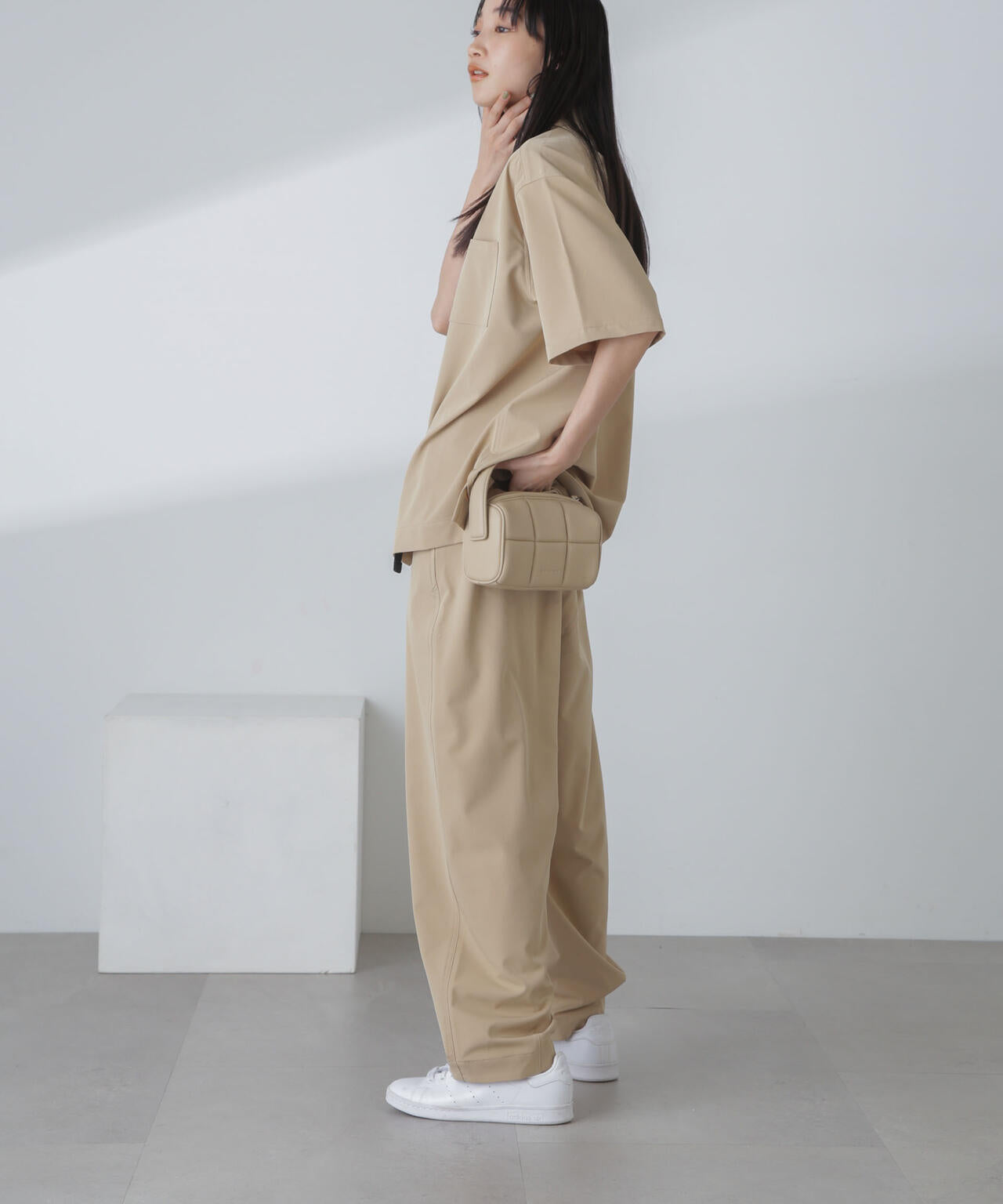 ストレートパンツ 多機能軽量ストレッチ－SHELTECH(セットアップ可)