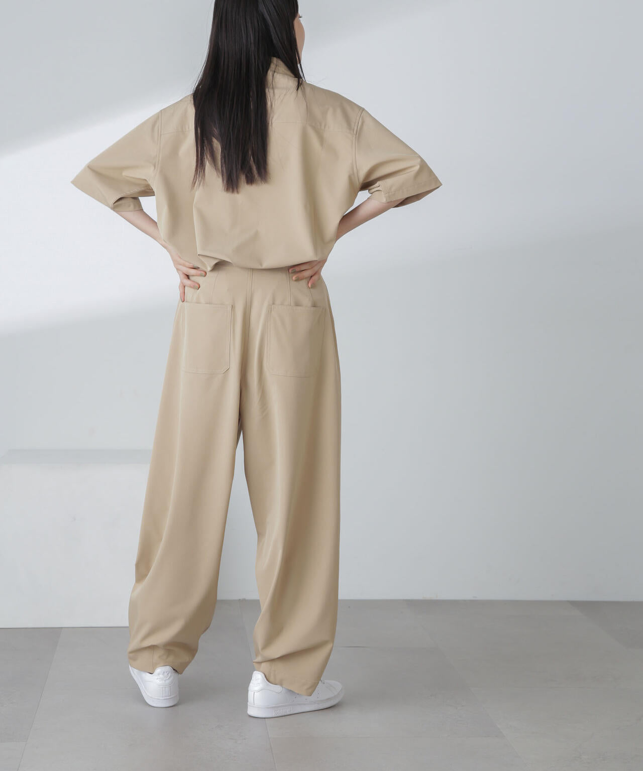 ストレートパンツ 多機能軽量ストレッチ－SHELTECH(セットアップ可)
