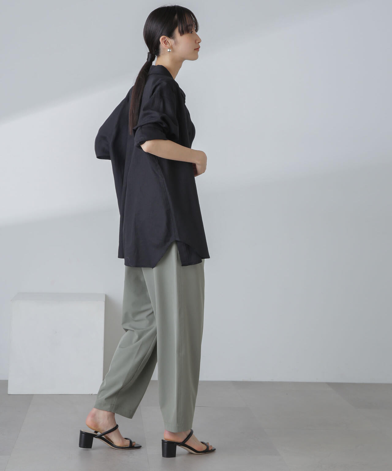 ストレートパンツ 多機能軽量ストレッチ－SHELTECH(セットアップ可)