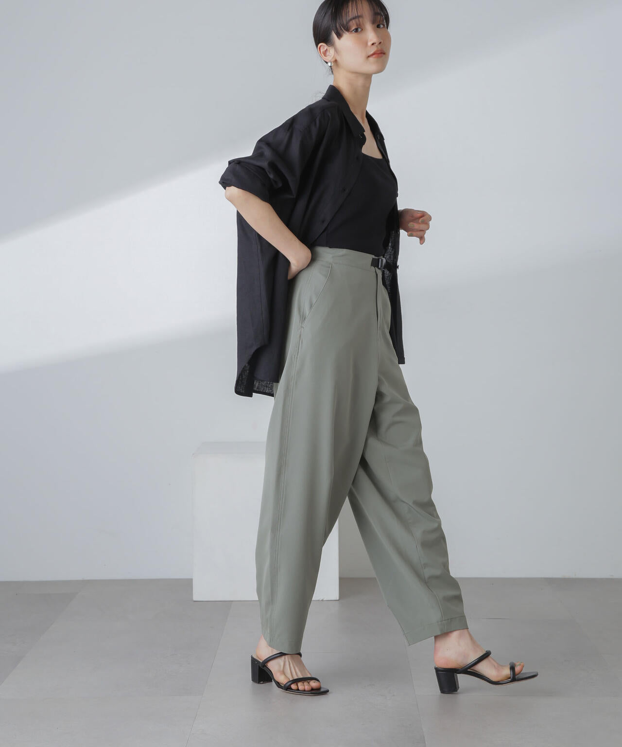 ストレートパンツ 多機能軽量ストレッチ－SHELTECH(セットアップ可)