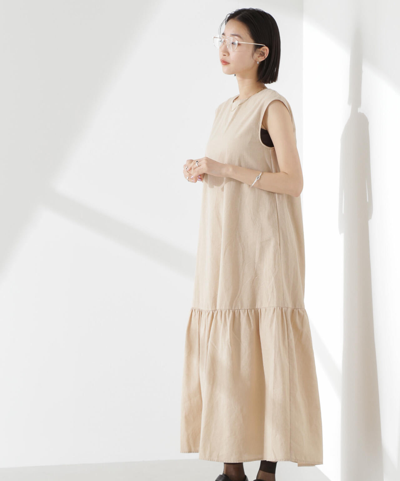 綿麻COOLMAXワンピース
