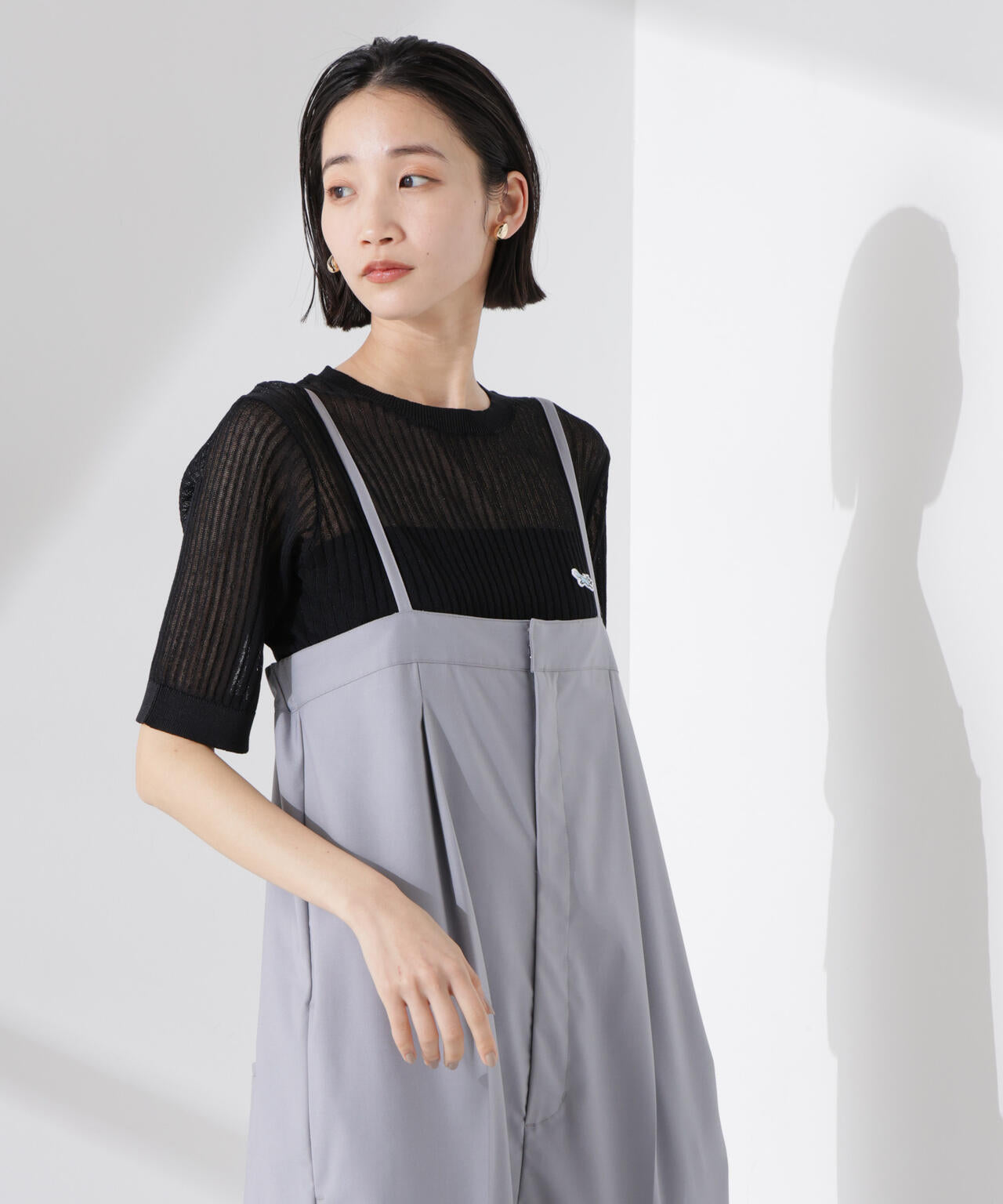 PENNEYS別注TheFOXシアーリブニットトップス