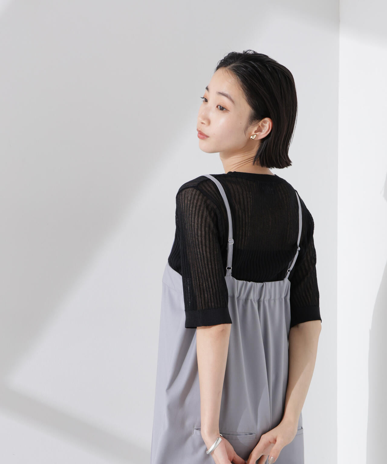 PENNEYS別注TheFOXシアーリブニットトップス