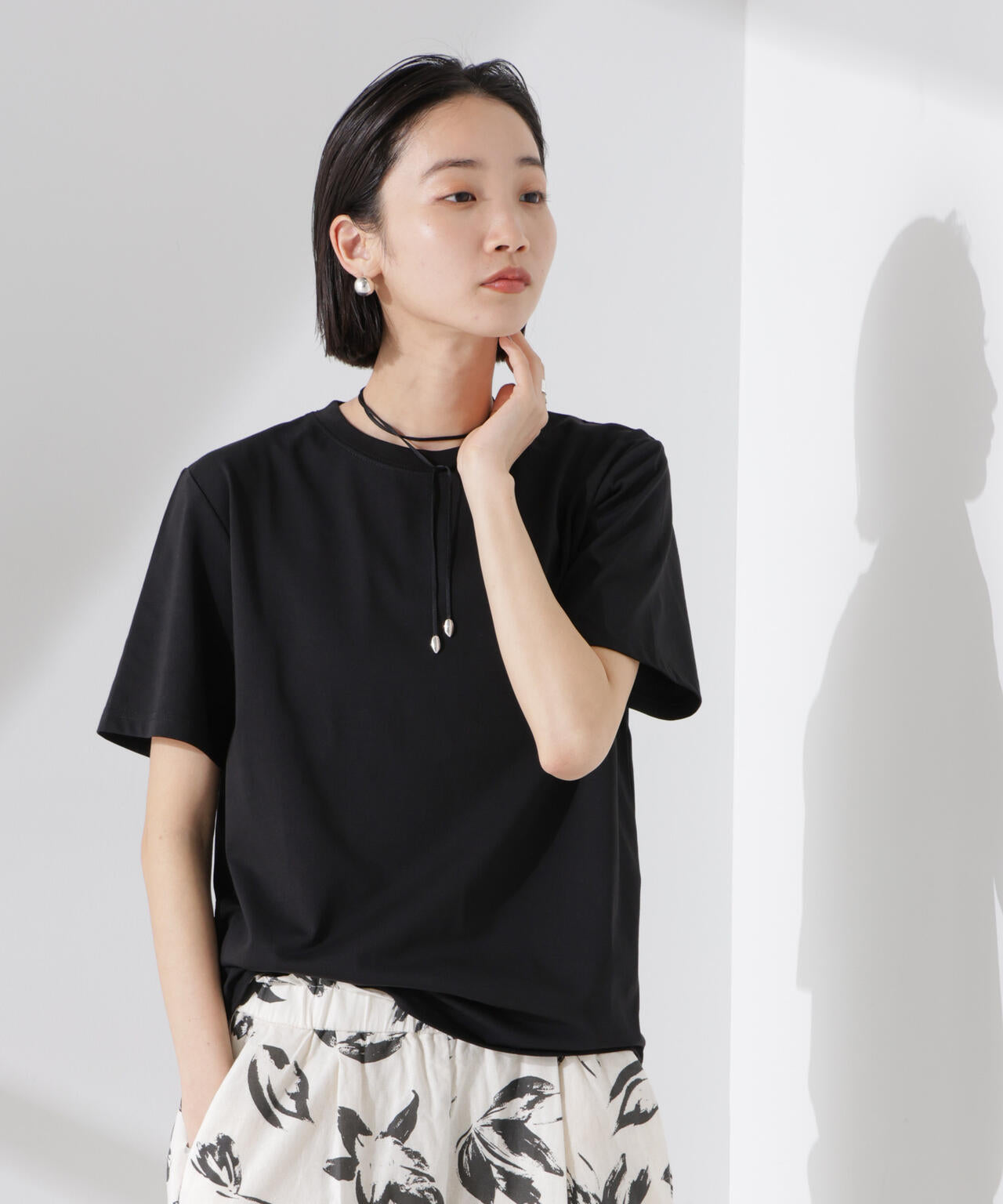 汗染み防止加工接触冷感半袖Tシャツ