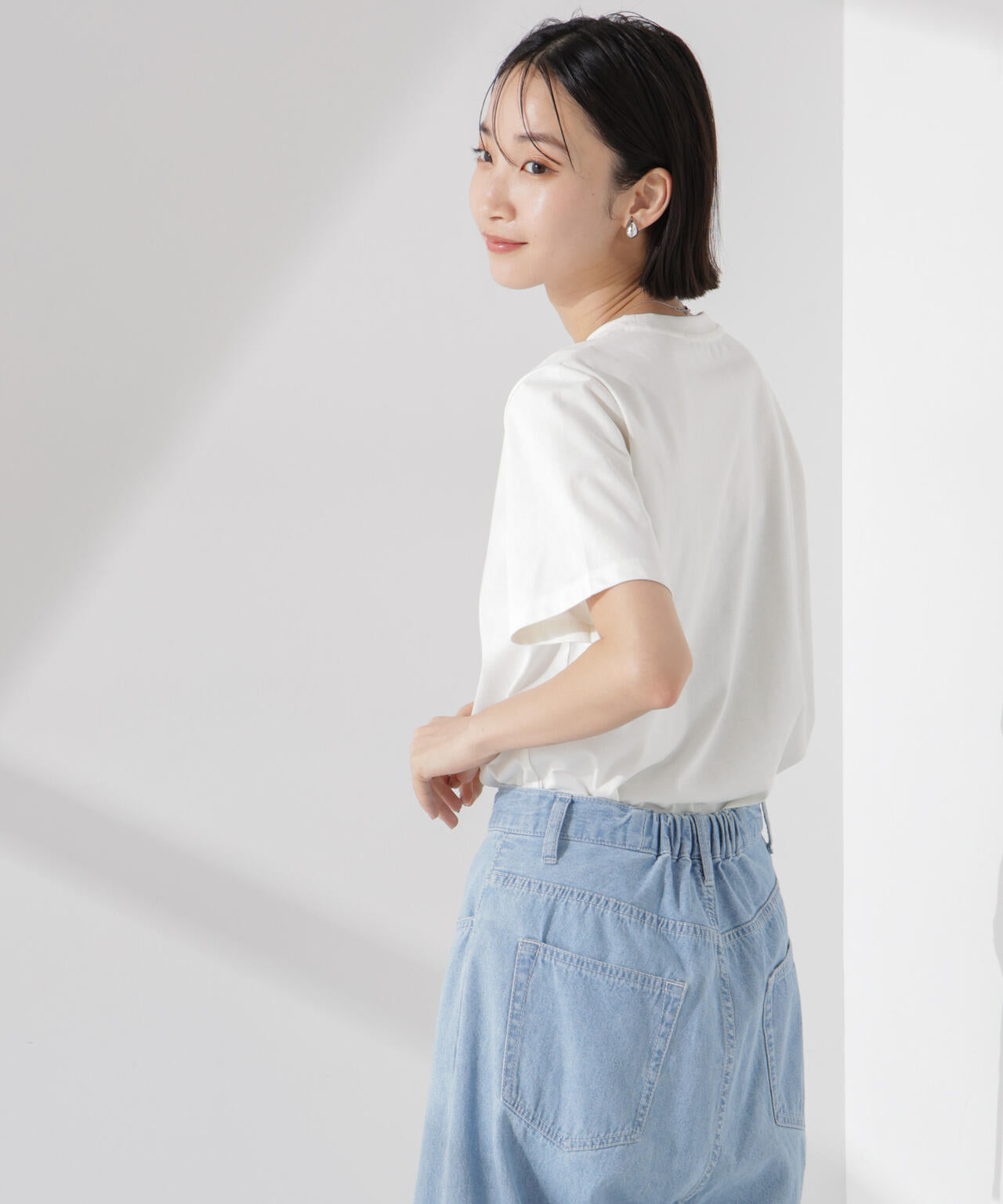 汗染み防止加工接触冷感半袖Tシャツ