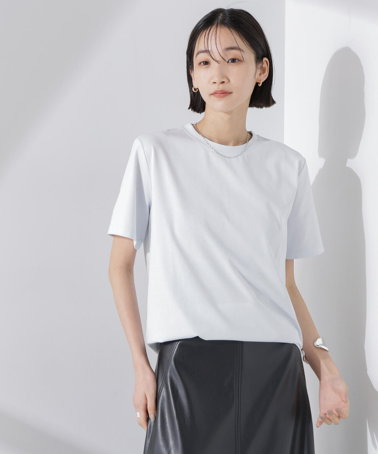 汗染み防止加工接触冷感半袖Tシャツ
