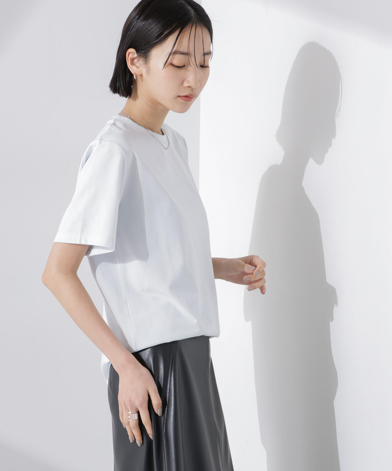 汗染み防止加工接触冷感半袖Tシャツ