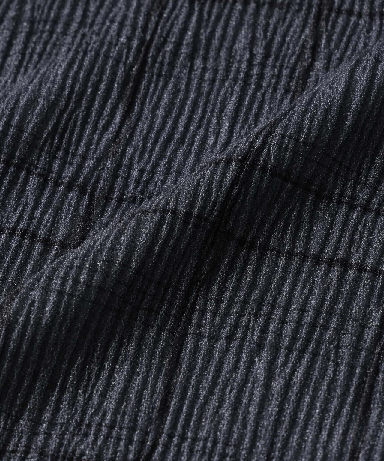 楊柳チェックシアーカットTシャツ