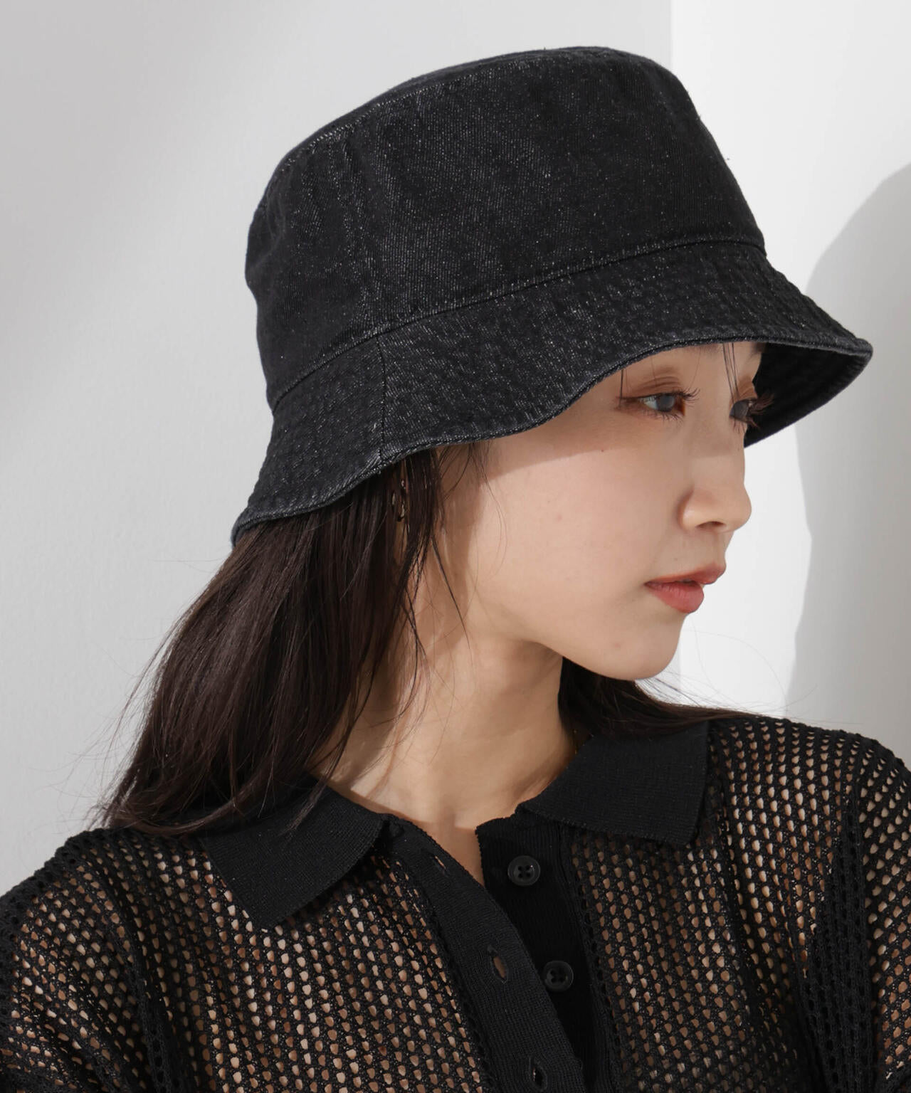 Healthknit/デニムバケットハット