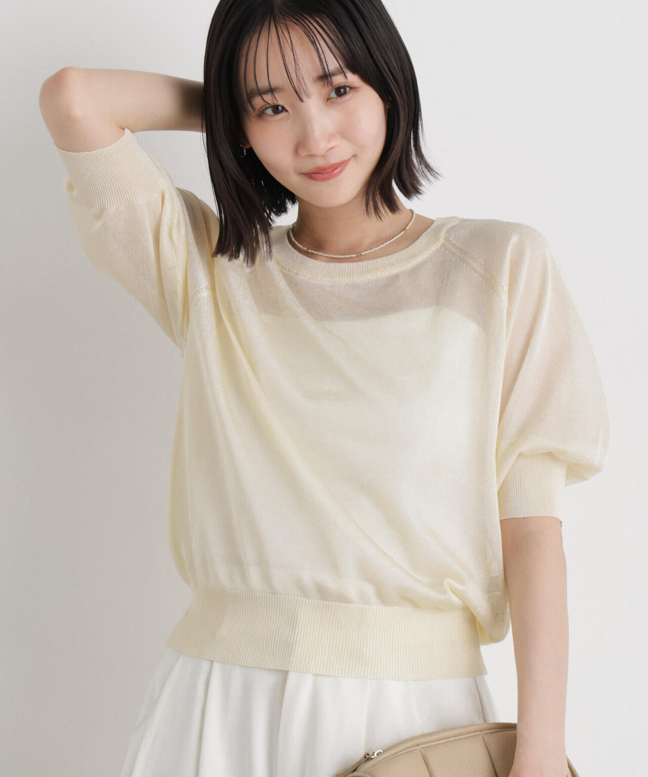 165cm　B:80 W:59 H:85 着用サイズ：F