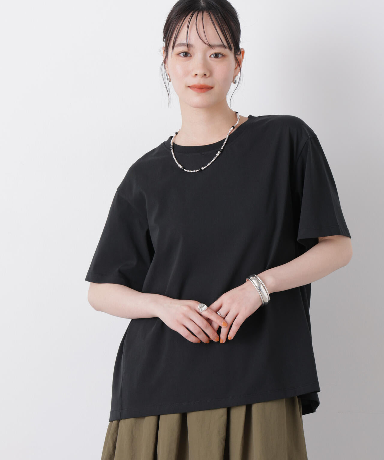 近赤外線&UVカット・吸水速乾機能 バックギャザートップス