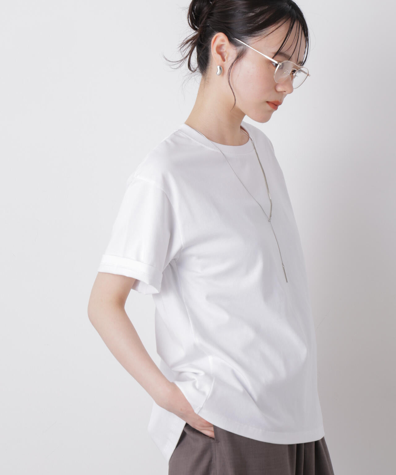 近赤外線&UVカット・吸水速乾機能 バックギャザートップス
