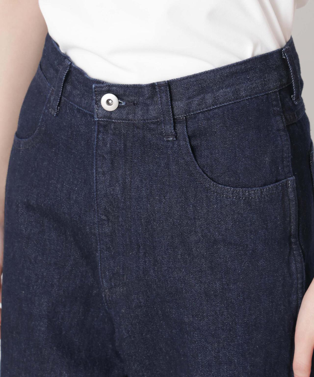 ワイドバギーデニムパンツ