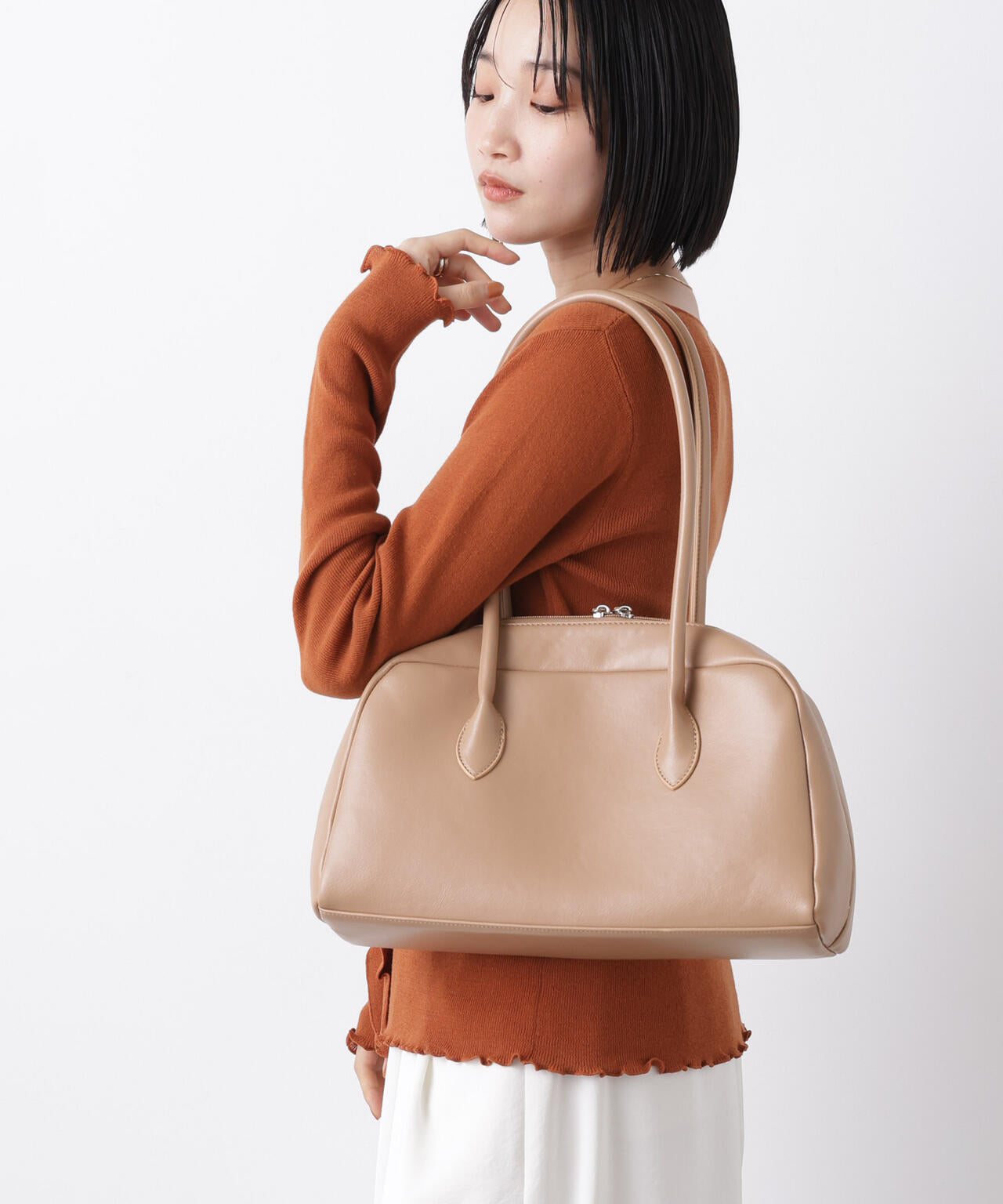 横型ボストンバッグ