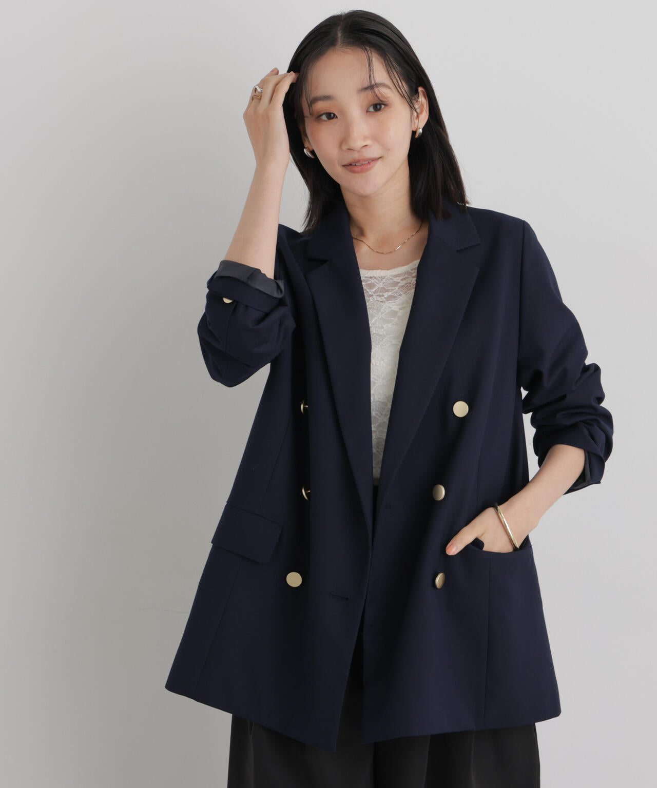 ダブルブレストジャケット