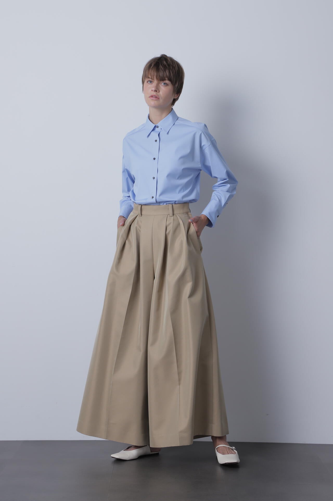 【TV着用】【GISELe 12月号掲載商品】TCタイプライターブラウス