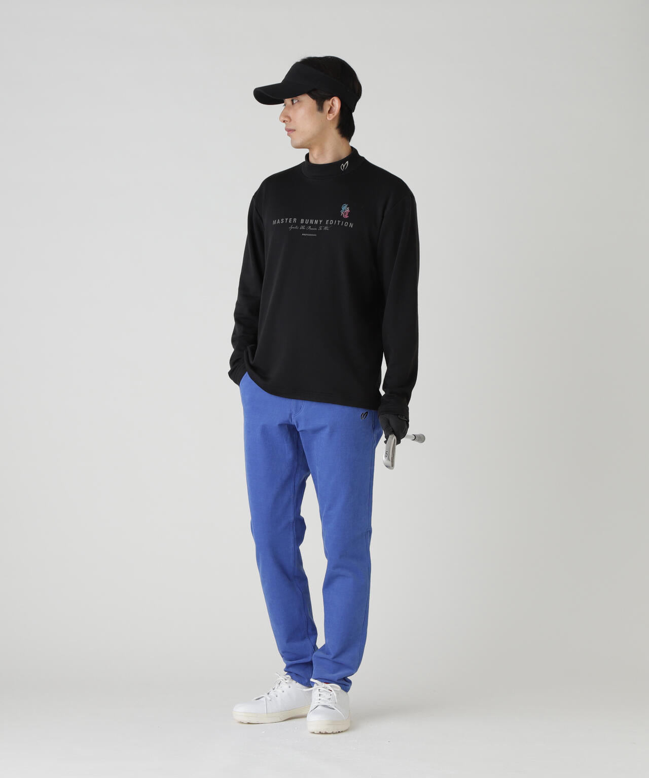 【岩井ツインズコラボカラーあり】スーパーストレッチ裏起毛長袖ハイネックカットソー