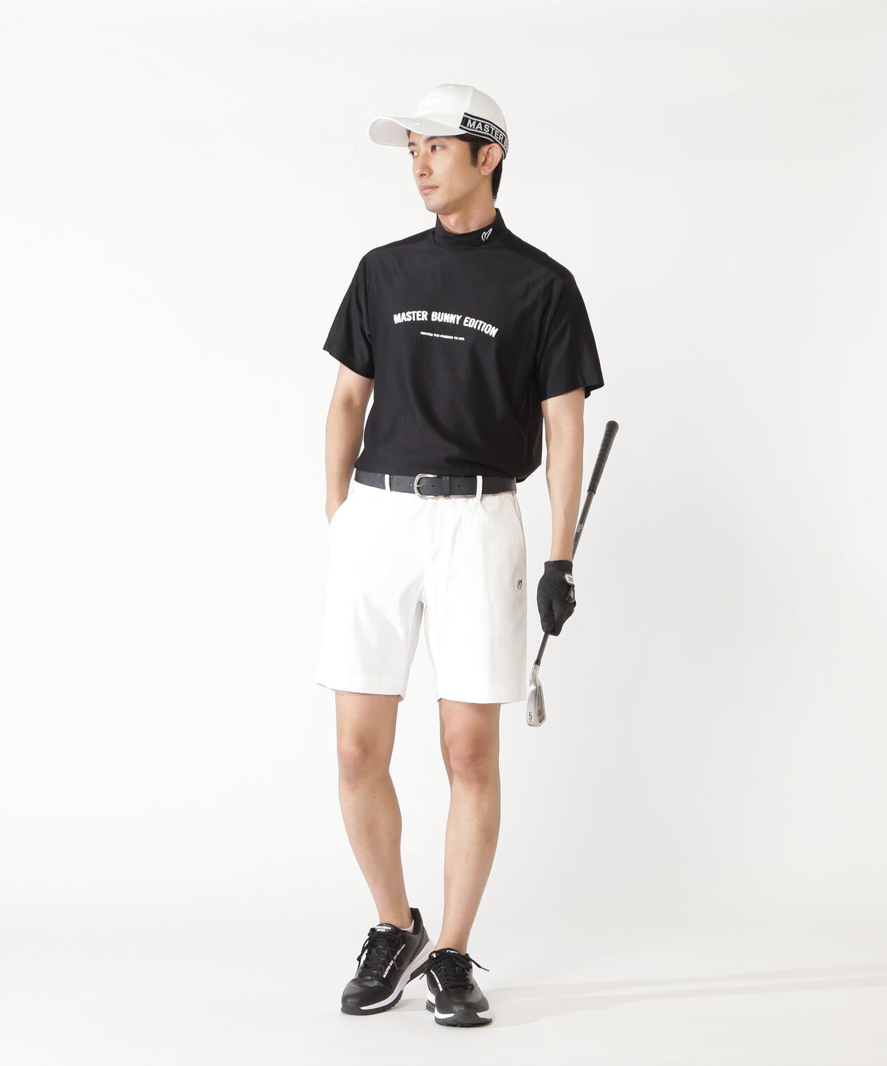 コットンストレッチドビーショートパンツ