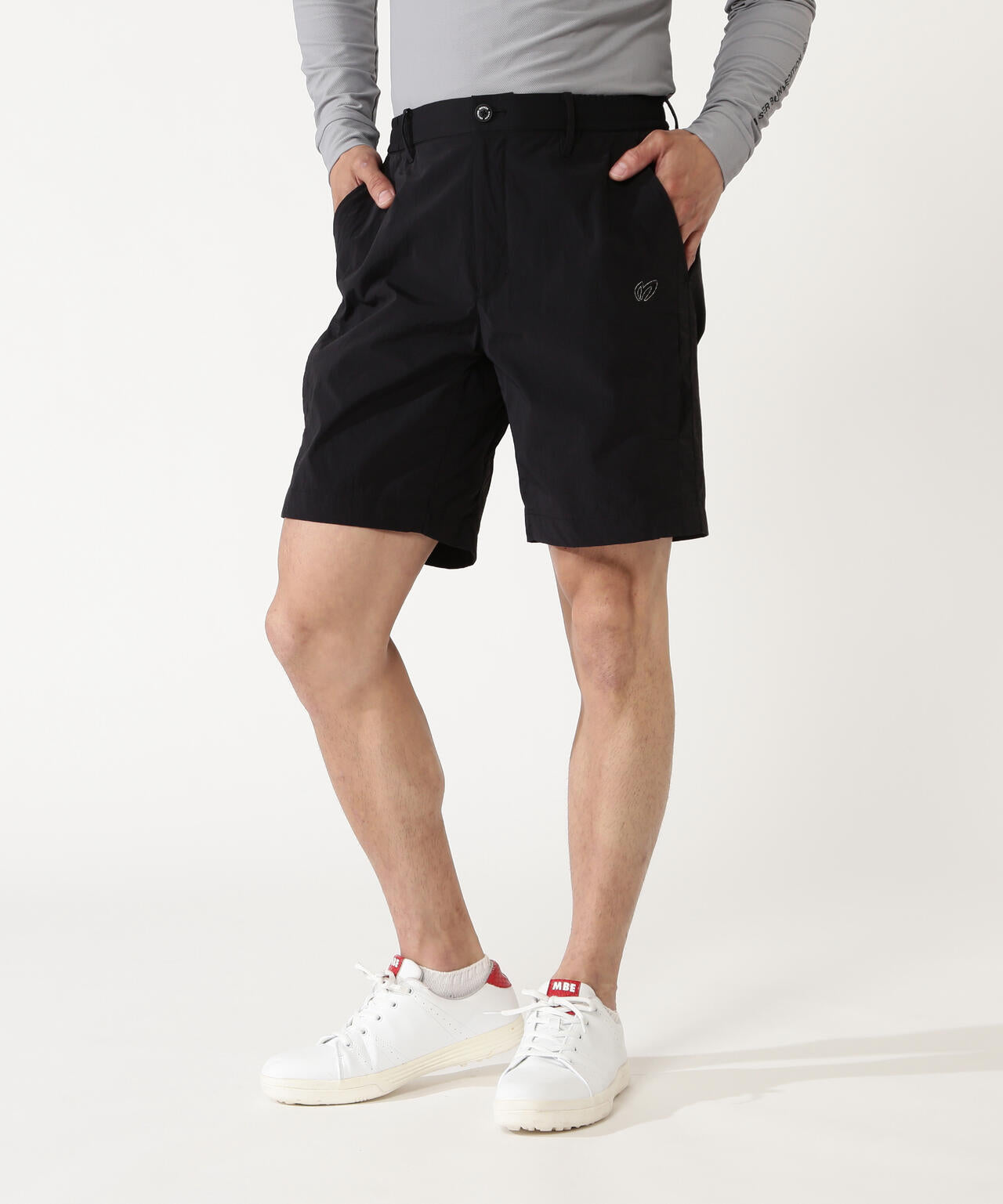 ナイロンストレッチショートパンツ
