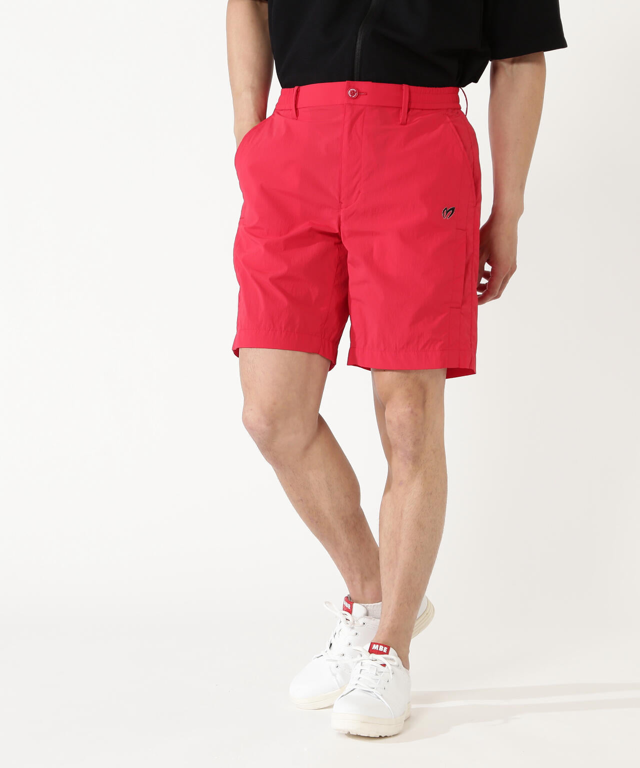 ナイロンストレッチショートパンツ