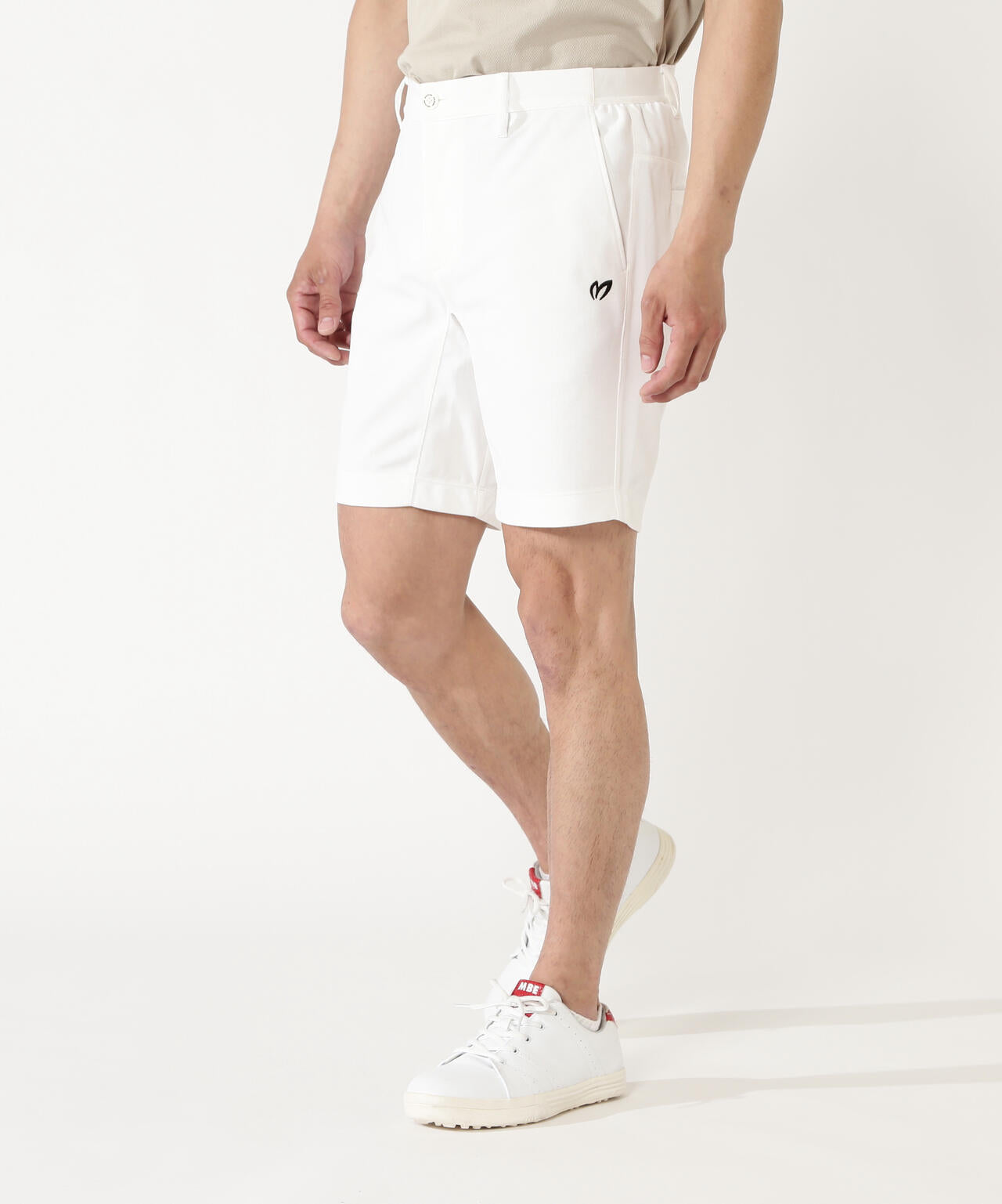 ポリエステルニットドビーショートパンツ