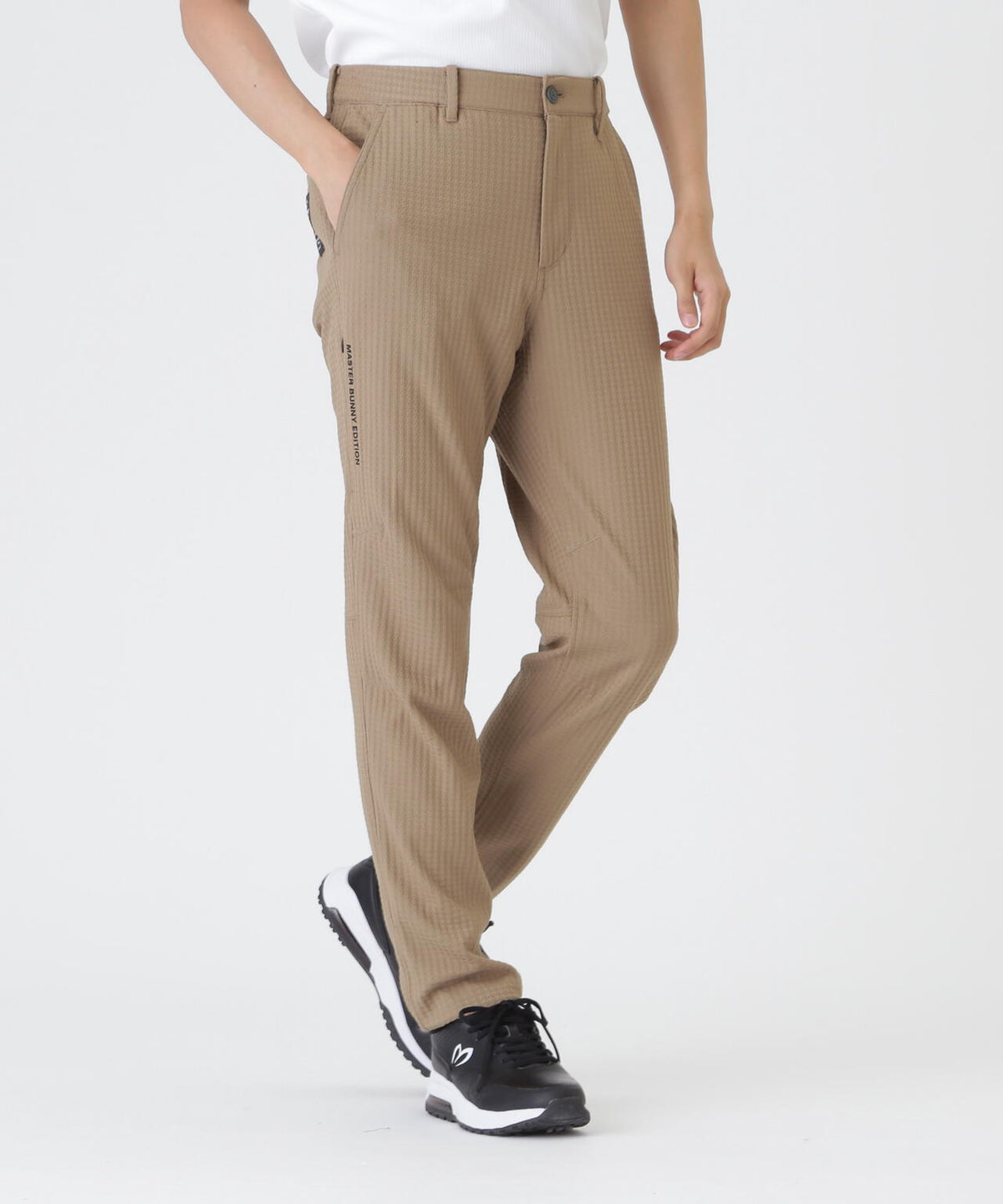 ニット千鳥パンツ (MENS)