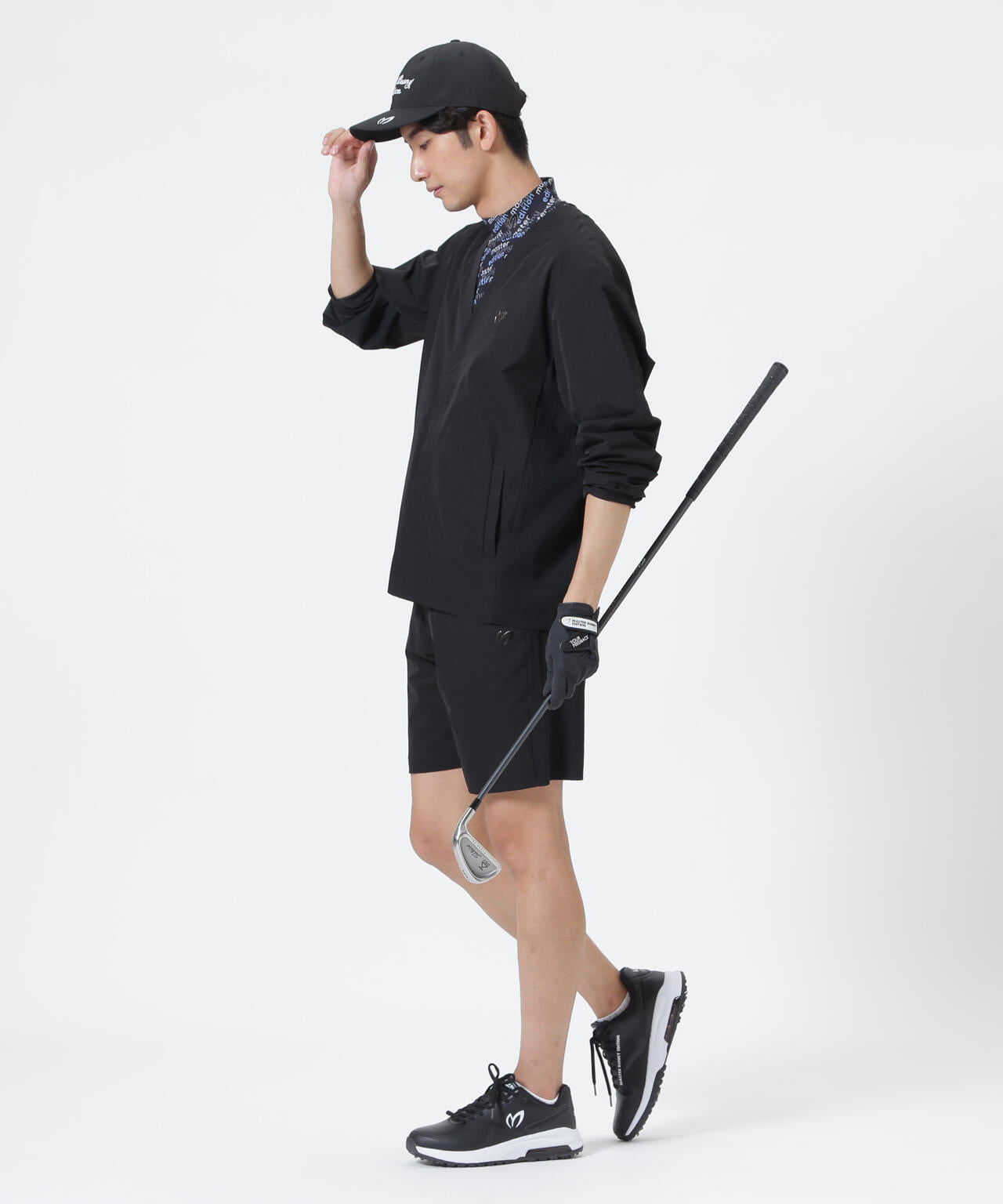 布帛切り替えショートパンツ (MENS)