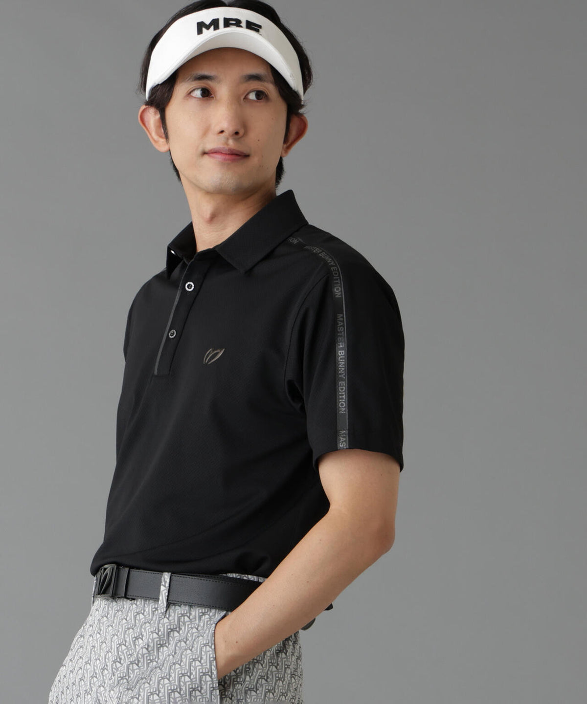 トリコット半袖ポロシャツ (MENS)