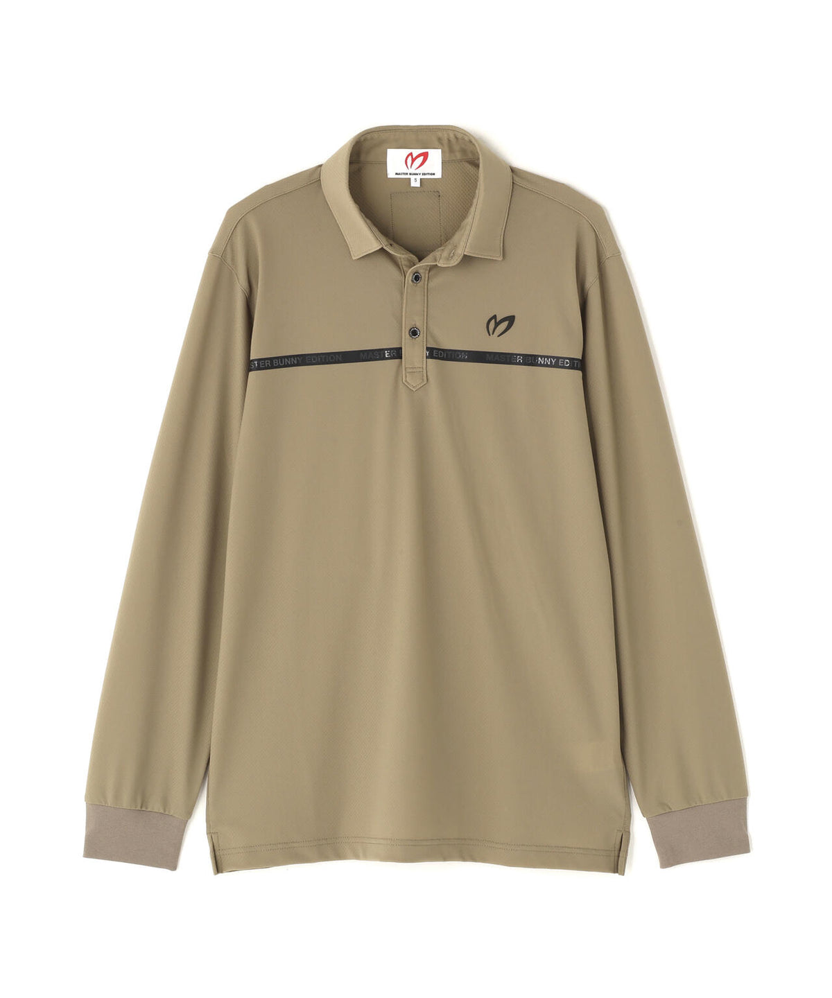 トリコット長袖ポロシャツ (MENS)