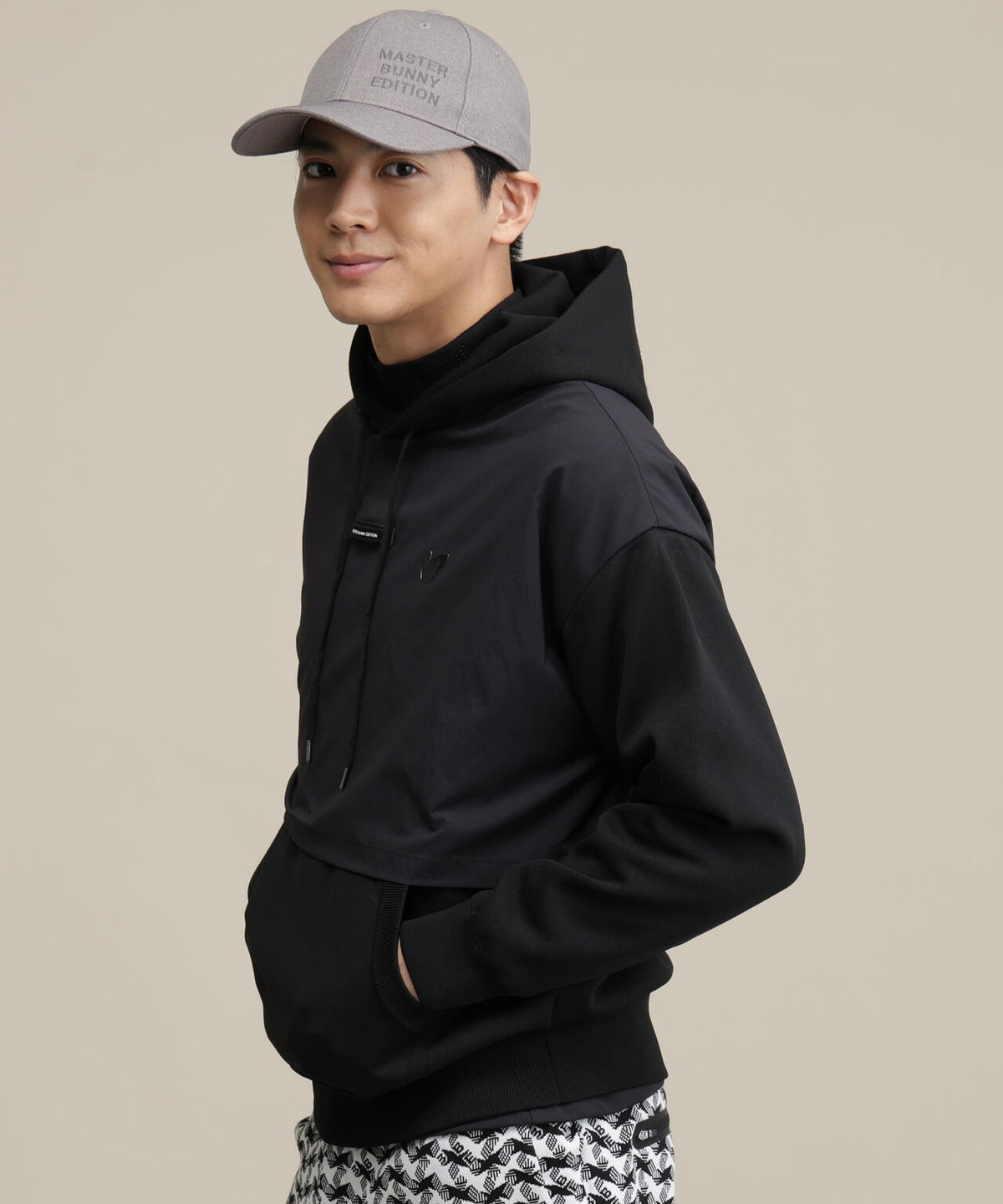 [直営店舗&公式オンライン限定] 接結ニットフーディプルオーバー (MENS)