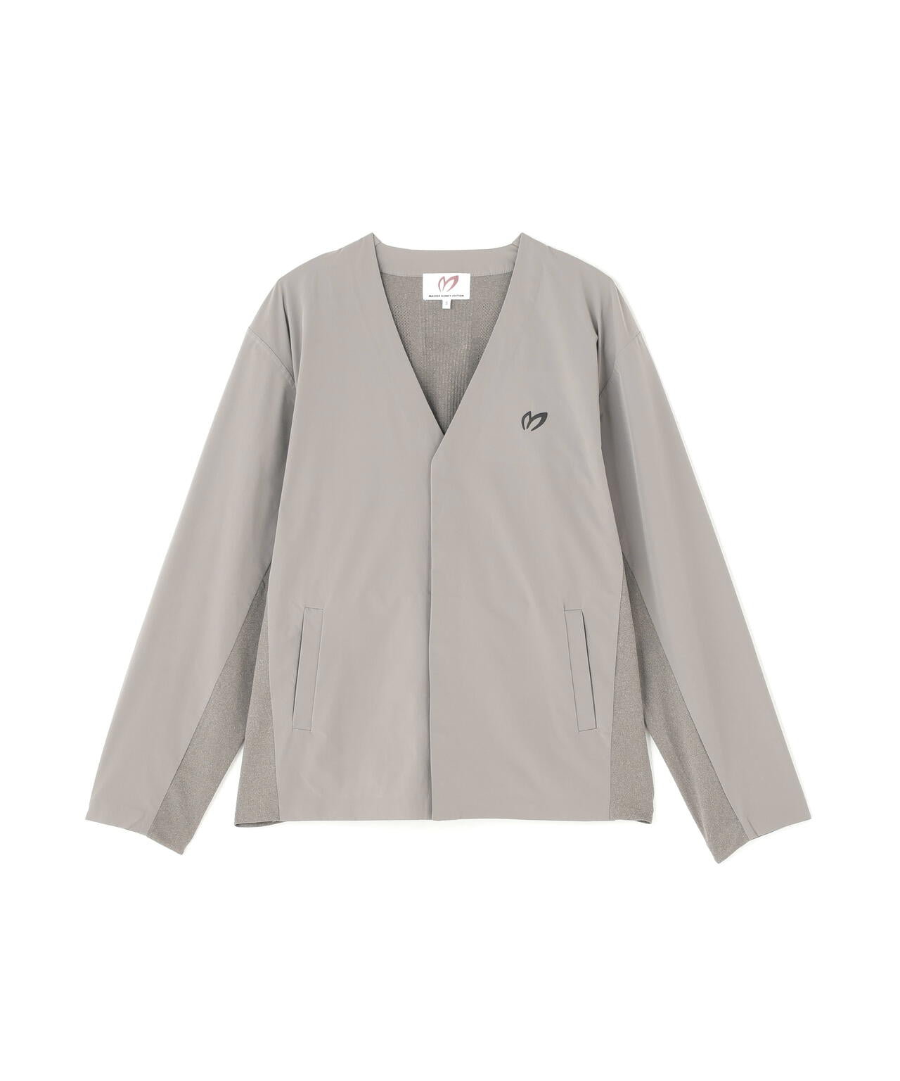 布帛使いカーディガン (MENS)