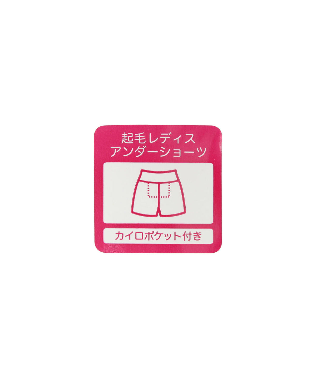 裏起毛インナーパンツ ＜カイロポケット付＞ (WOMENS)